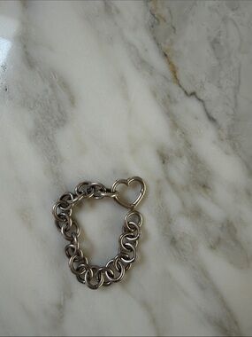 Sterling silver Link Bracelet - Silver